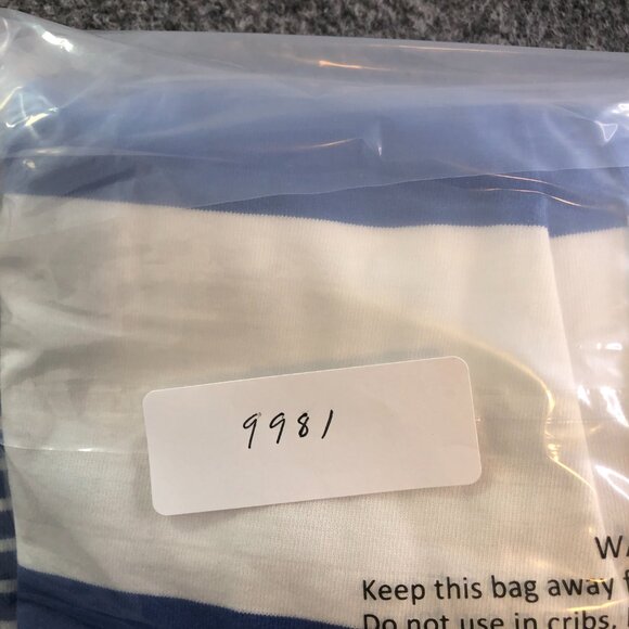 Crew Clothing Company Rugby Shirt Men XL Blue White Stripe Long Sleeve Polo - Picture 10 of 10